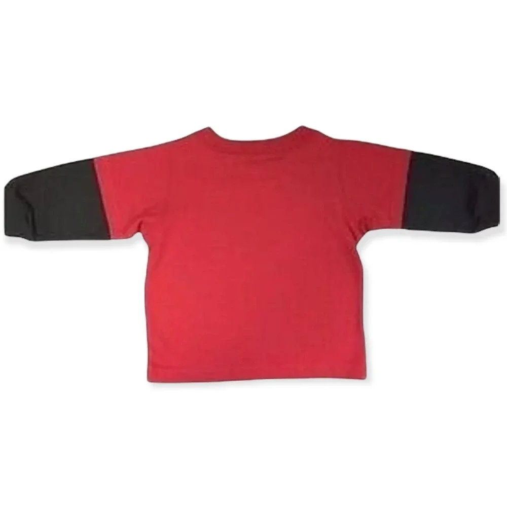 Wes & Willy‎ Baby Long Sleeve T-Shirt Search and Rescue Helicopter Red 6M New